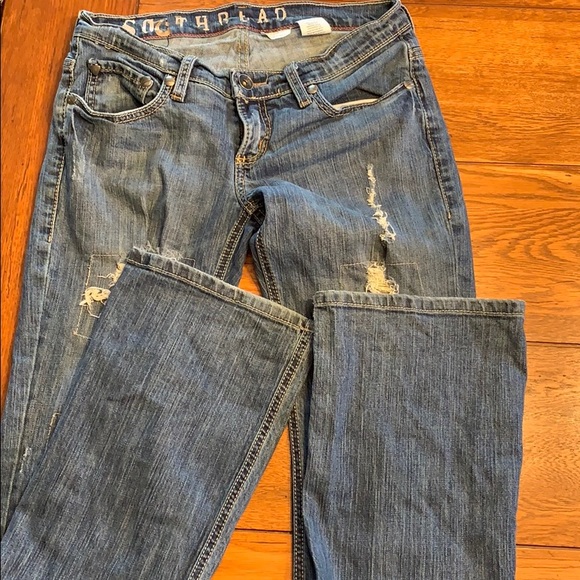 Southern Thread Jeans Size 27 Long - Picture 1 of 4